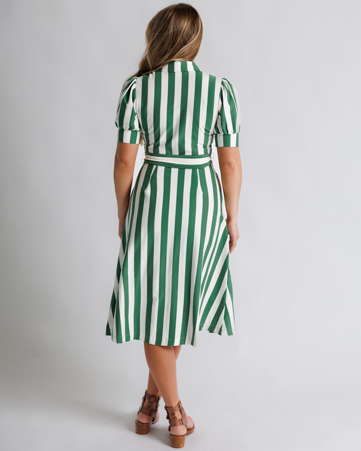 Super Stripe Shirt Dress