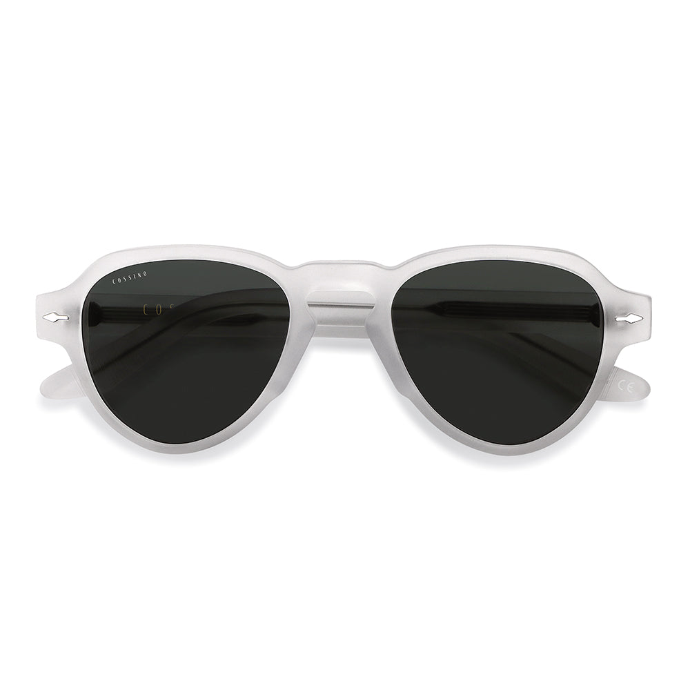 Soul 51mm Keyhole Sunglasses | White