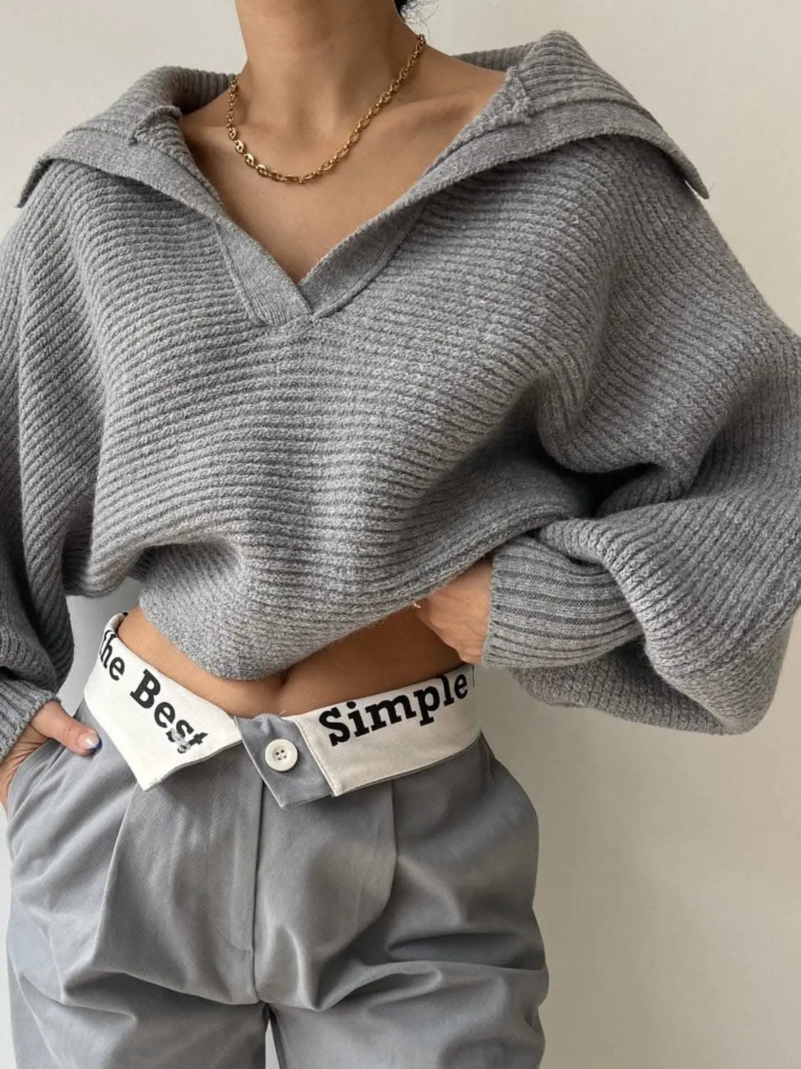 Sweaters Trendsi Johnny's cozy long sleeve sweater