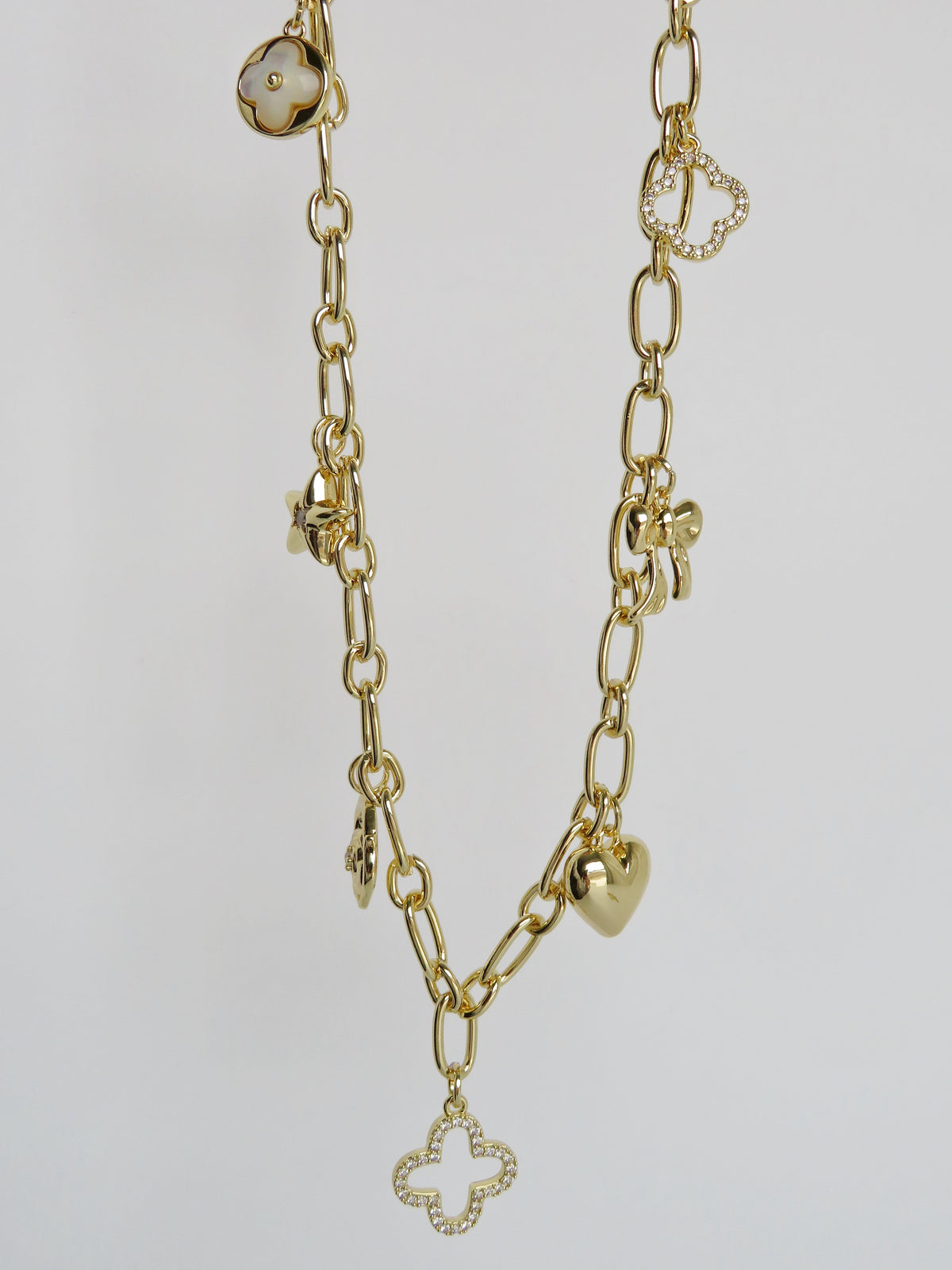 Clover Charm Necklace