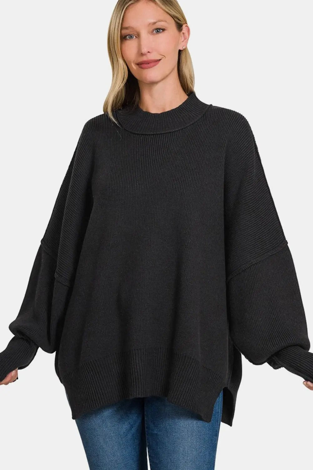 Trendsi Oversized Cozy Sweater — Soft Knit for Fall