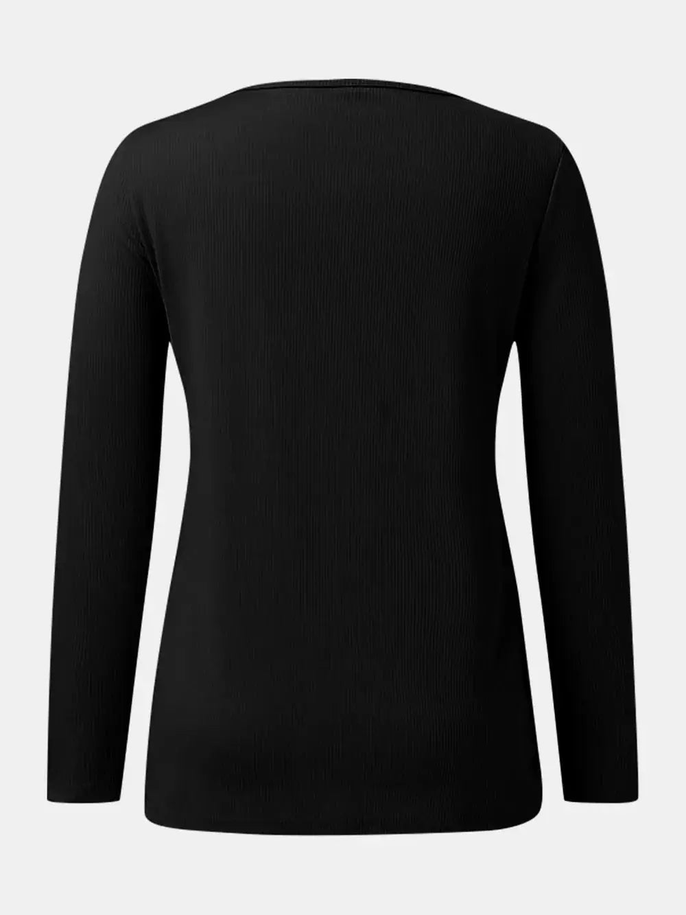Full Size Scoop Neck Long Sleeve T Shirt