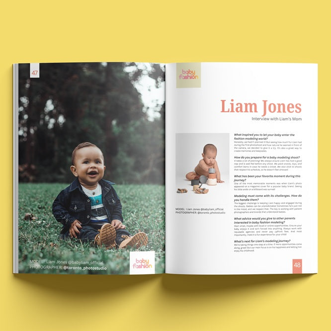 Baby Fashion Interview Application