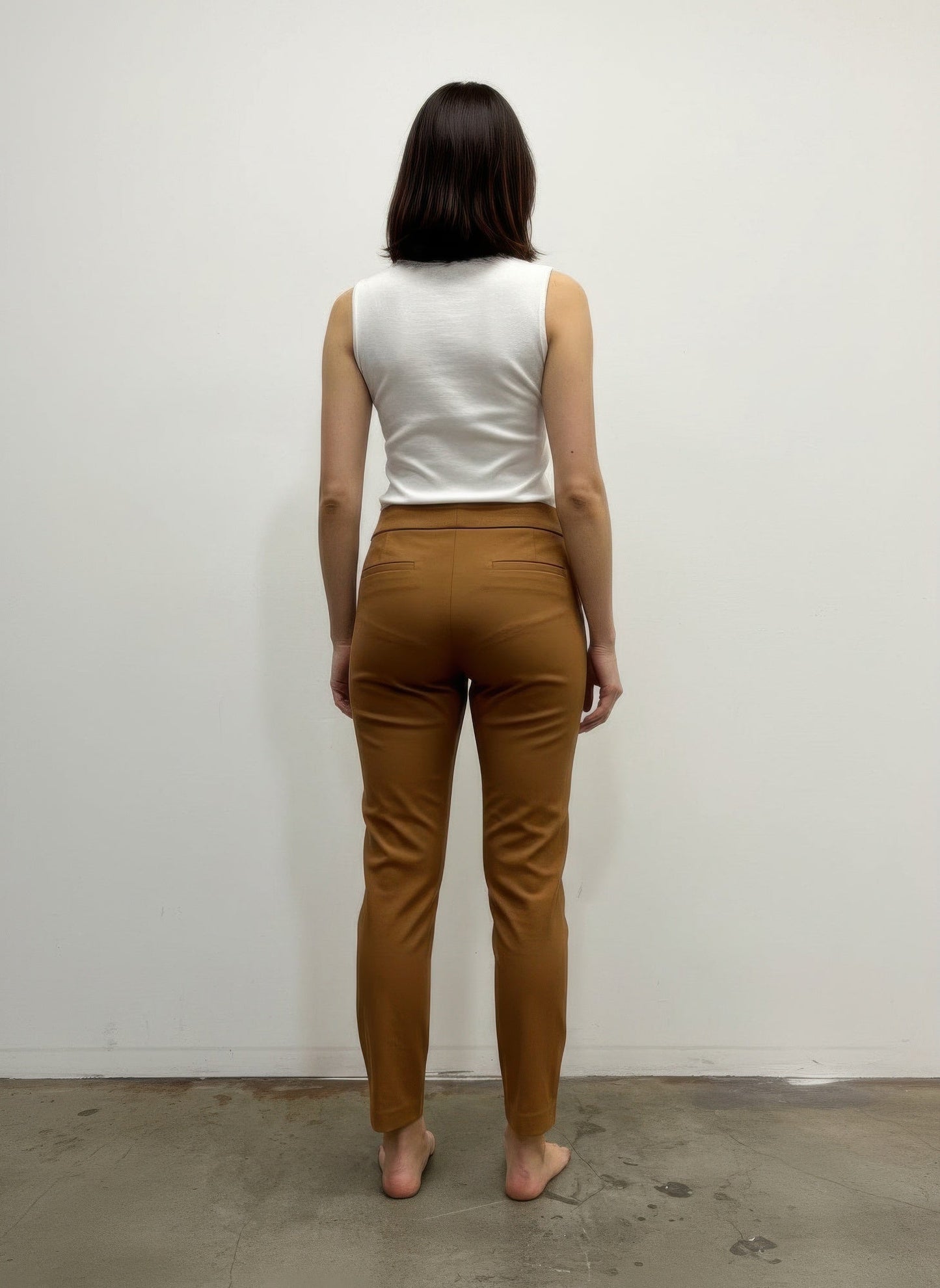 Pull On Solid Pants