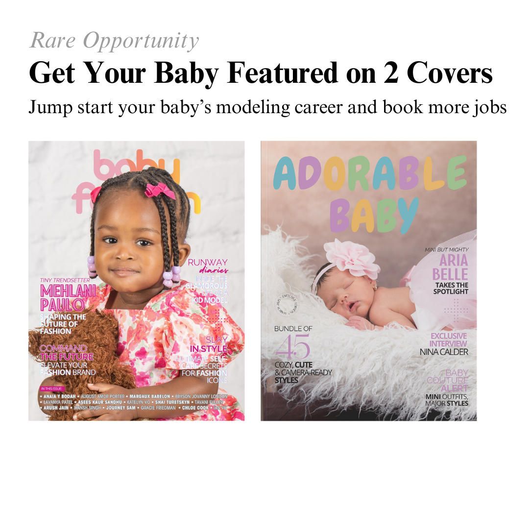 Get Your Baby Featured on 2 Magazine Covers (Guaranteed)
