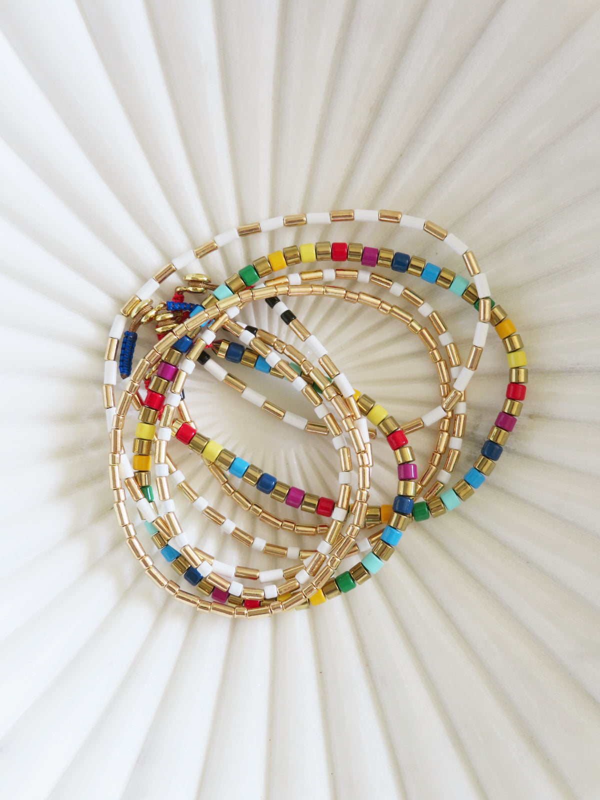 Enamel Tube Necklaces - add charms!