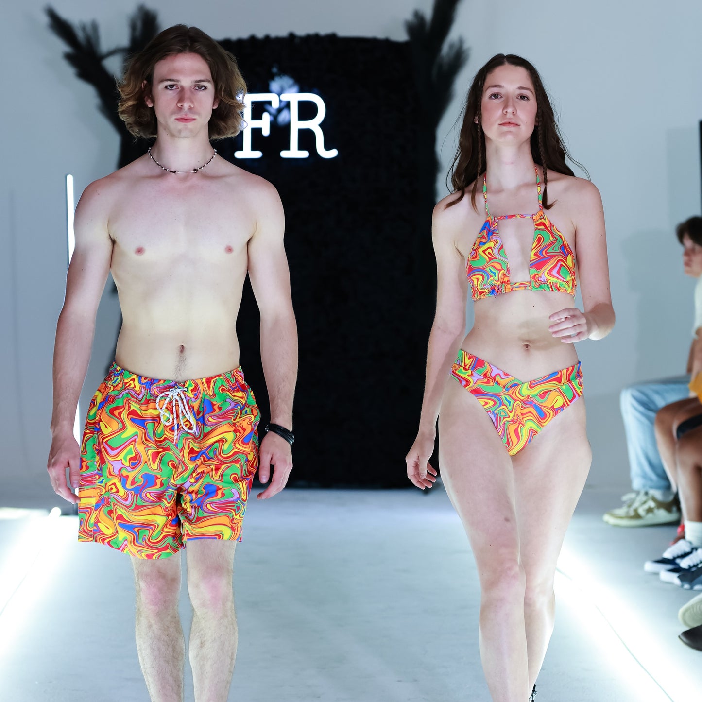 LA Summer Show Couple Swimwear by Waves & Dreams