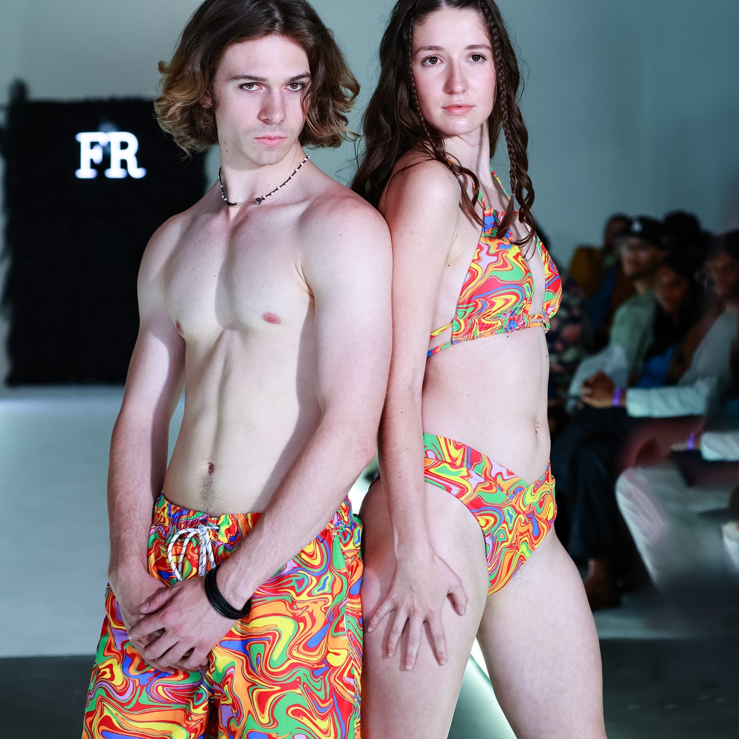 LA Summer Show Couple Swimwear by Waves & Dreams