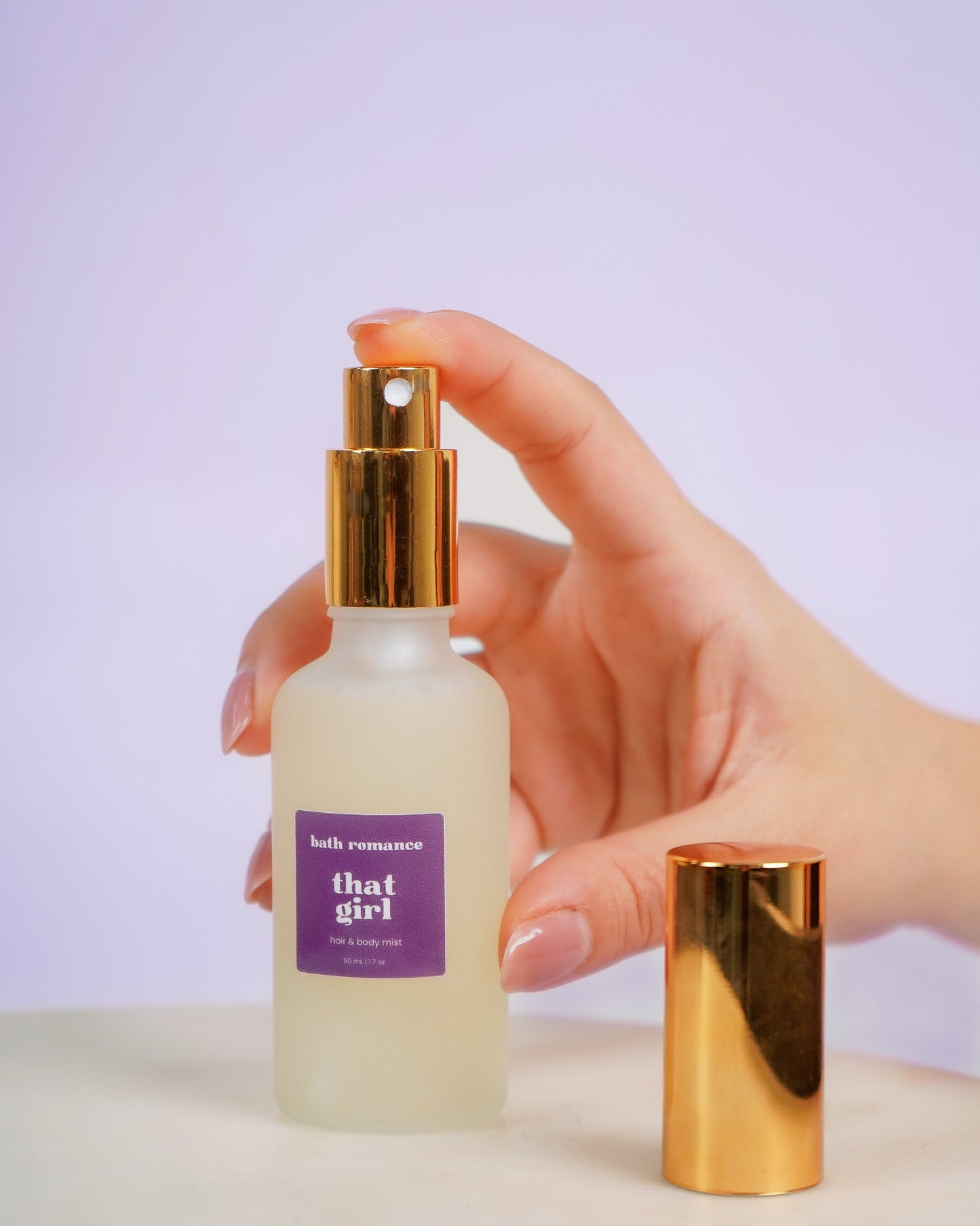 that girl - conditioning hair + body mist