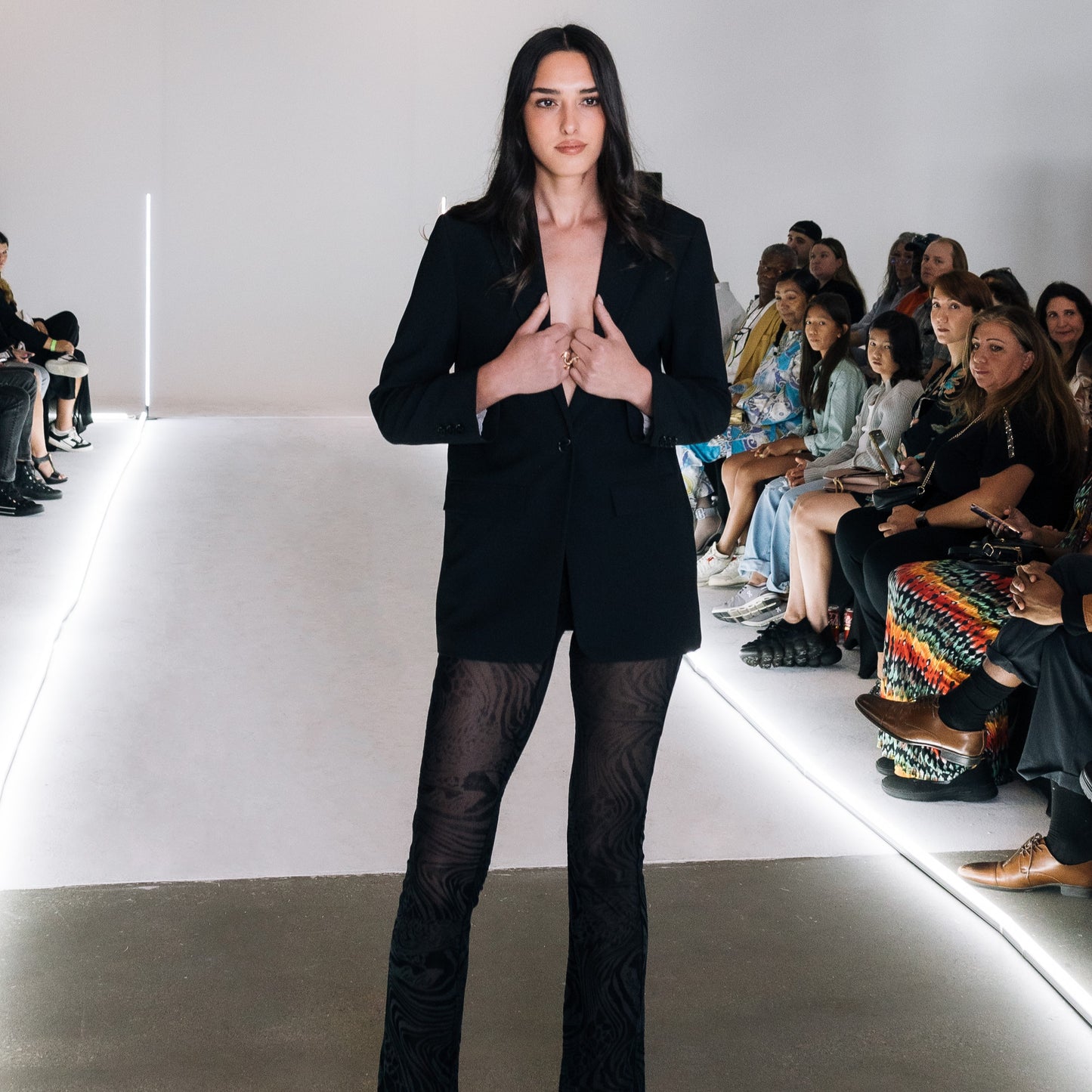 LAFW Black Outfit by Moda X