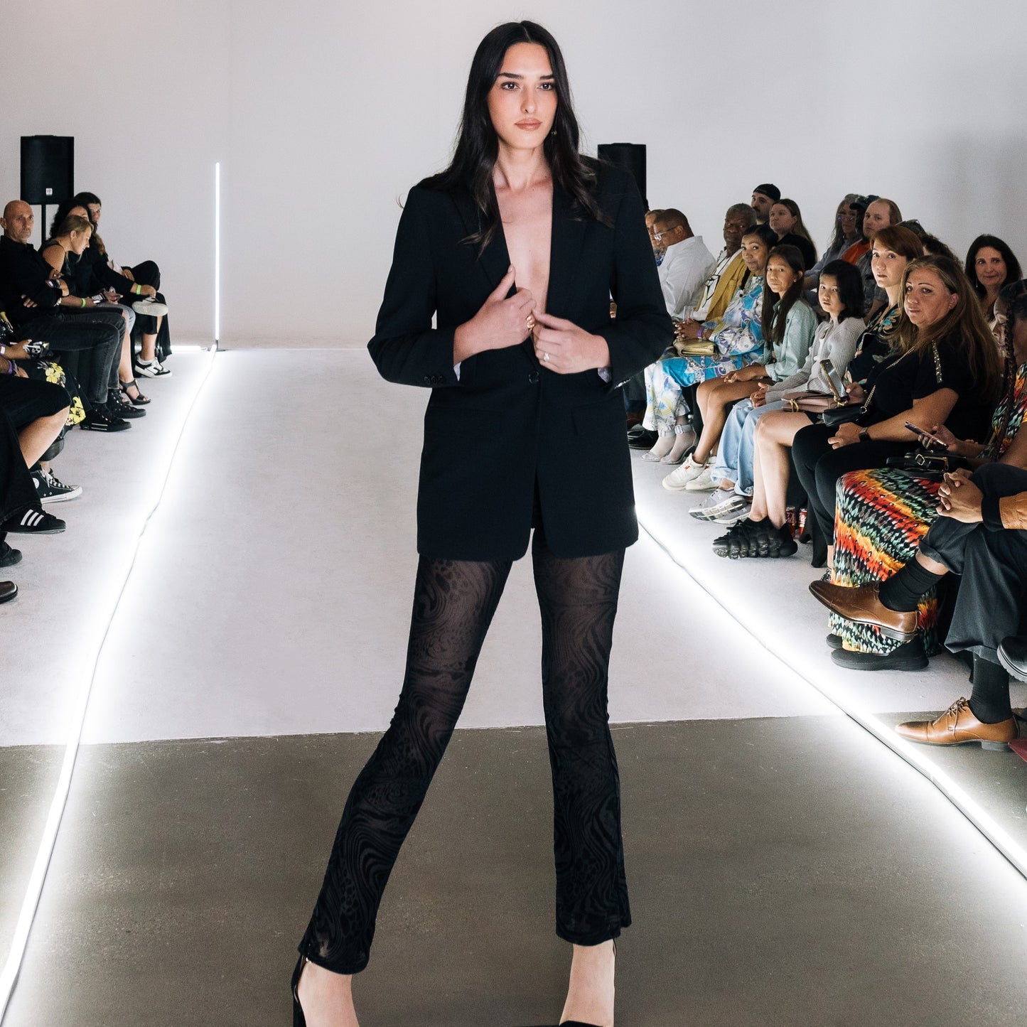 LAFW Black Outfit by Moda X