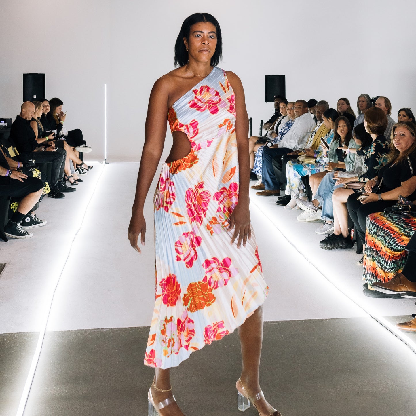 LAFW Floral Dress by Maven & Co.