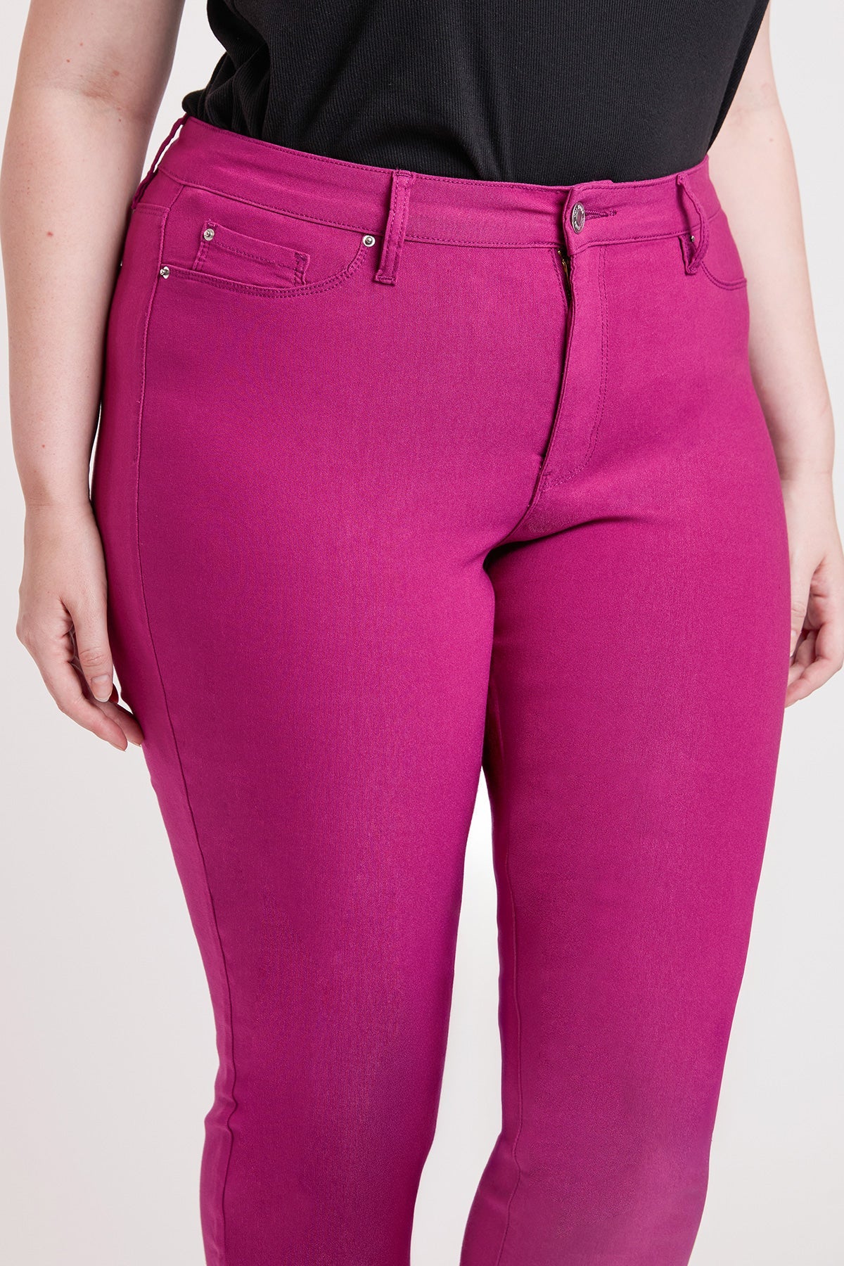 Women's Plus High Rise Hyperstetch Cropped Straight Pants