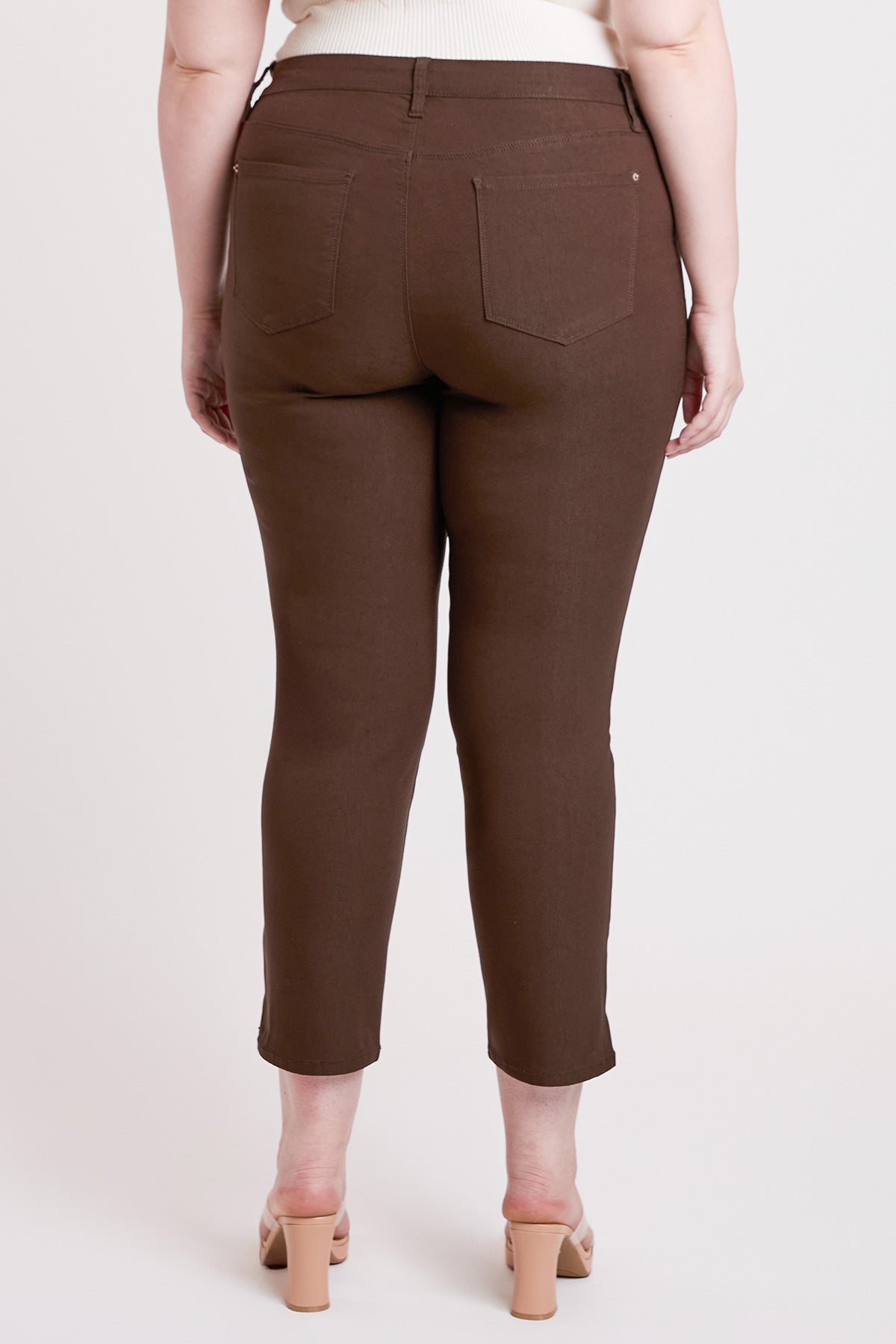 Women's Plus High Rise Hyperstetch Cropped Straight Pants