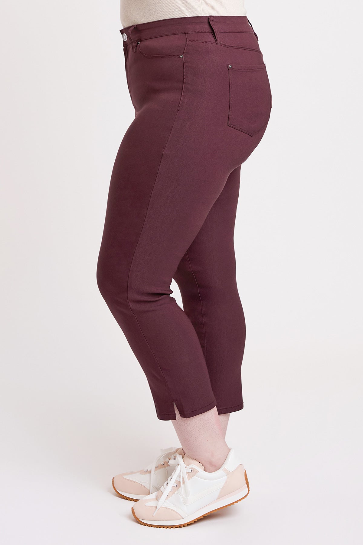 Women's Plus High Rise Hyperstetch Cropped Straight Pants