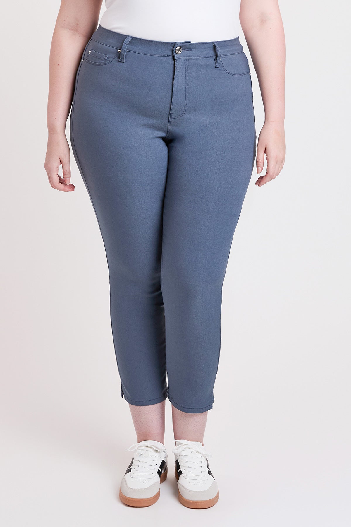 Women's Plus High Rise Hyperstetch Cropped Straight Pants