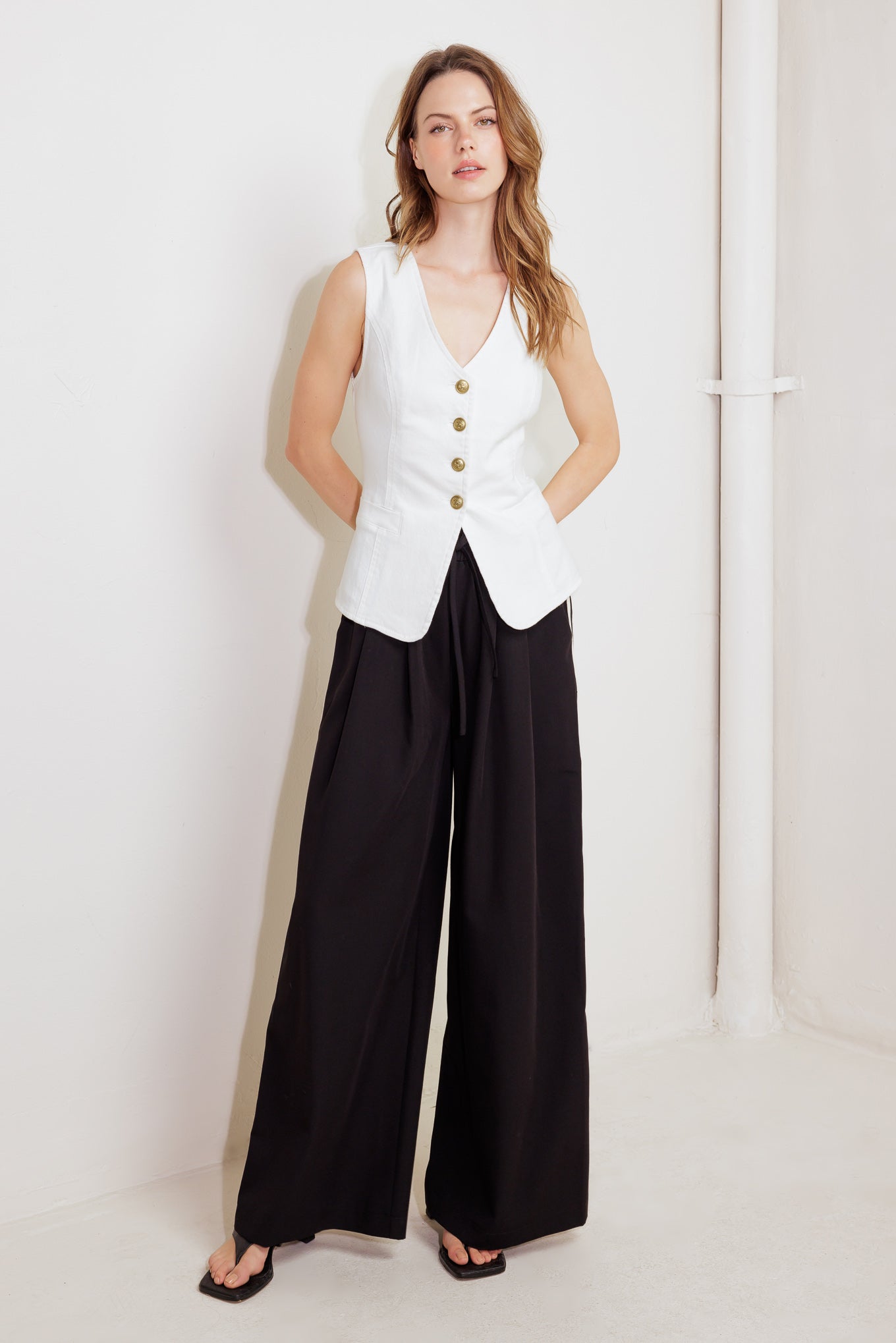 WALKING DIARY WHITE VEST