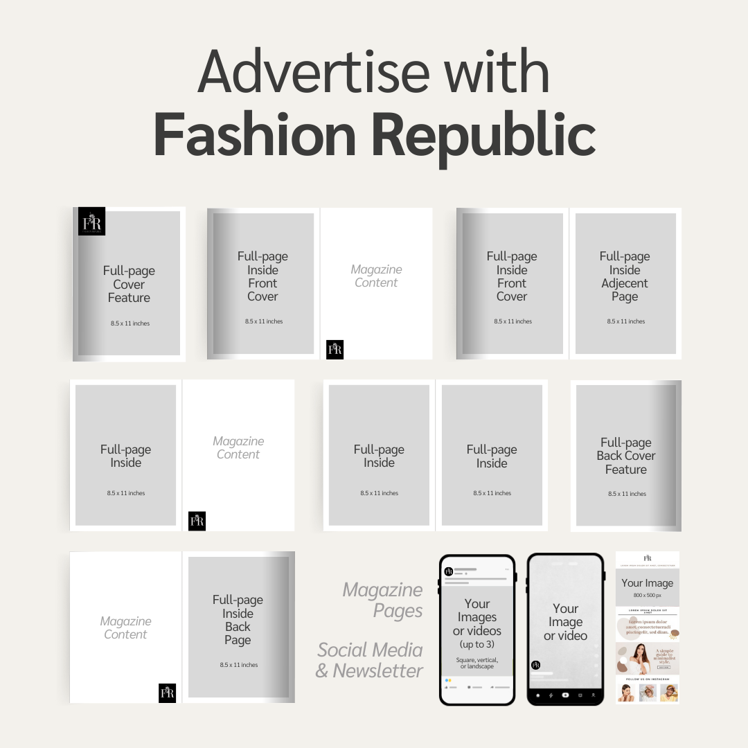 Advertise with Fashion Republic