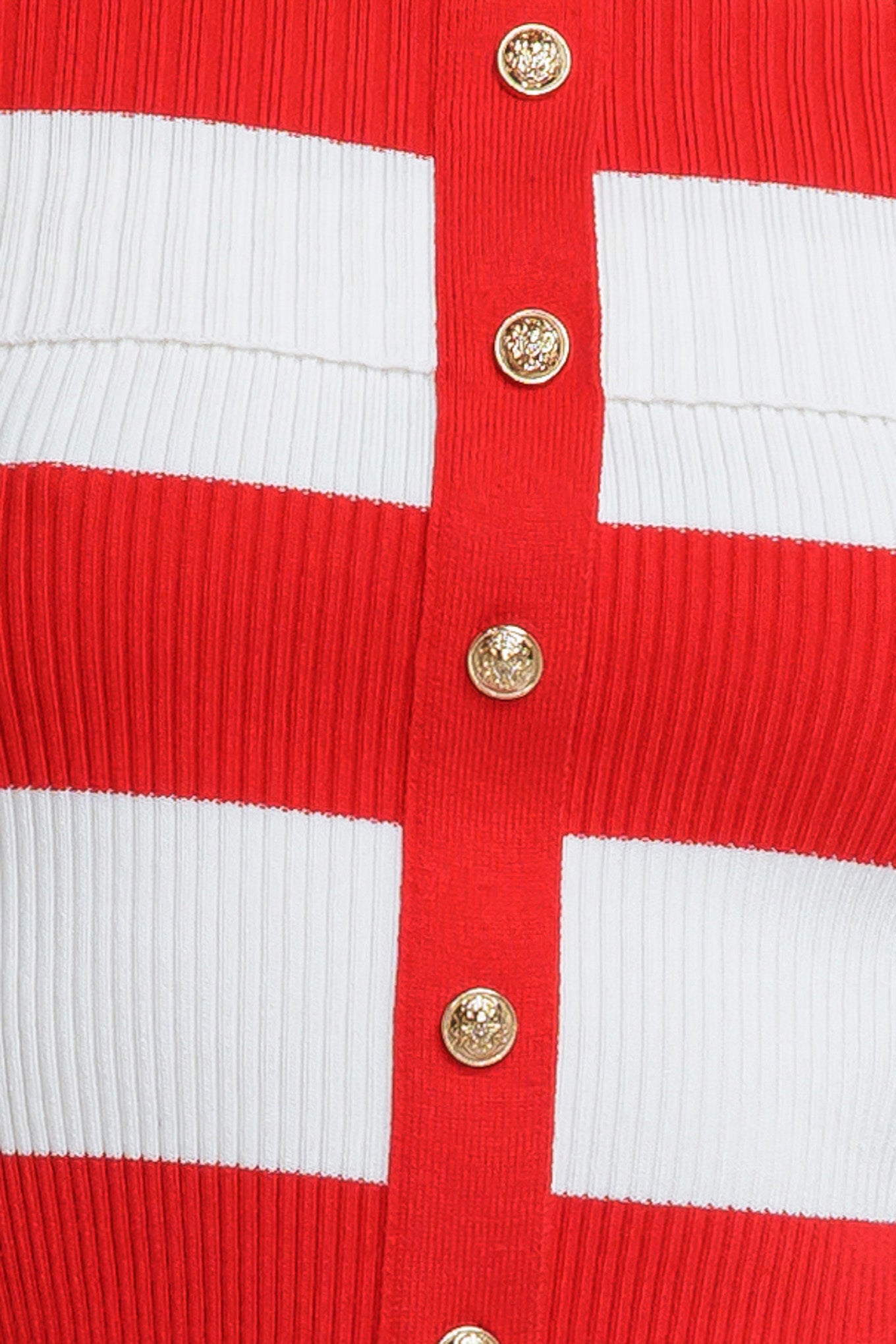 MODERN MUSE RED KNIT TOP