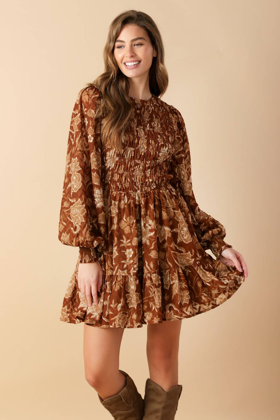 ROBE COURTE TISSÉE MINI SWEET REMINISCENCE