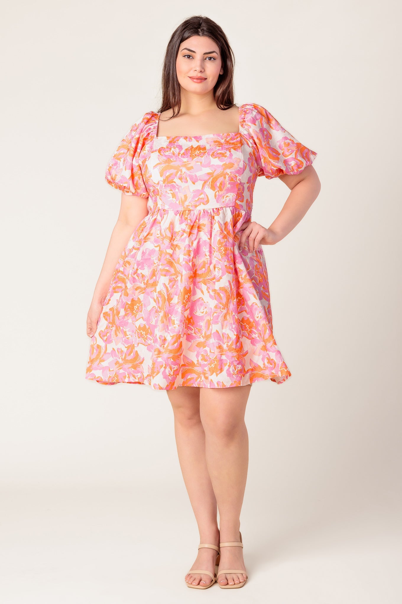 ALWAYS GOOD WOVEN MINI DRESS