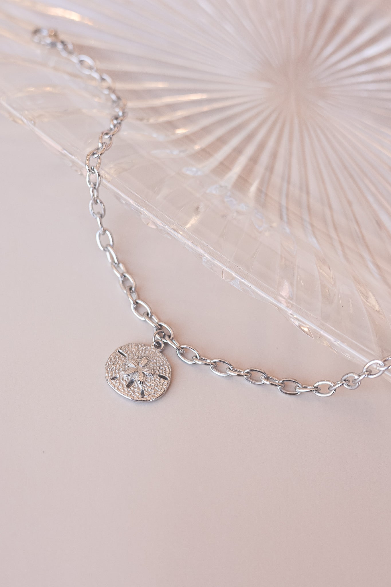 Sand Dollar Anklet