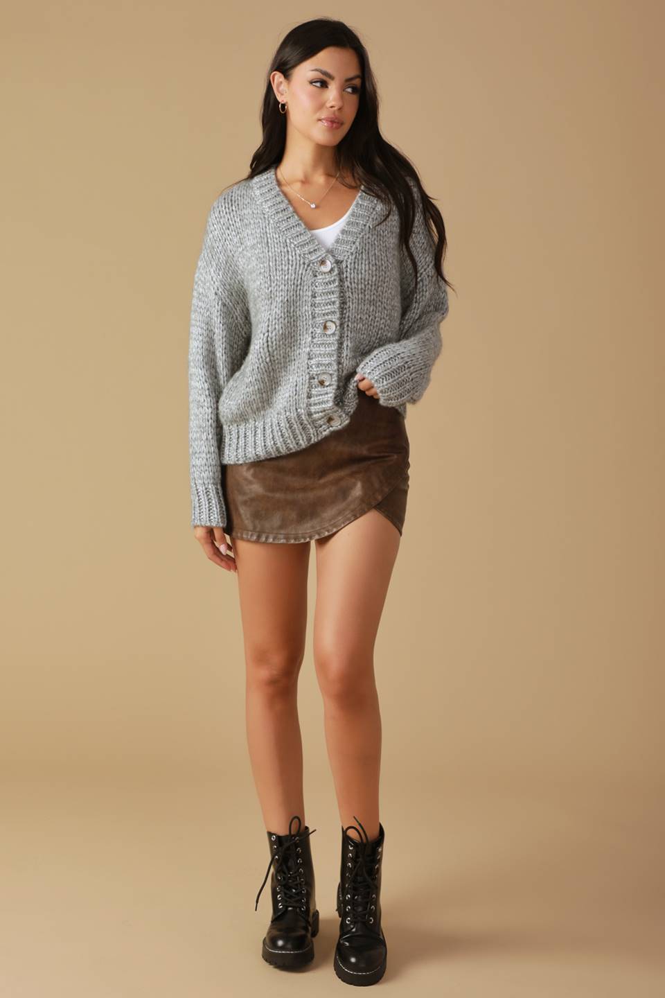 WEEKEND WARMTH SWEATER KNIT CARDIGAN