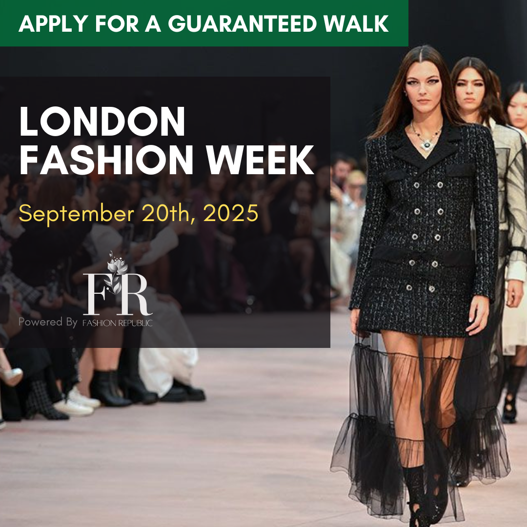 Runway Walk at London Fashion Week Show (Guaranteed)