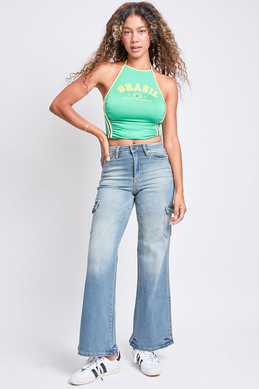 Women's High Rise Heavy Stitch Skater Jeans