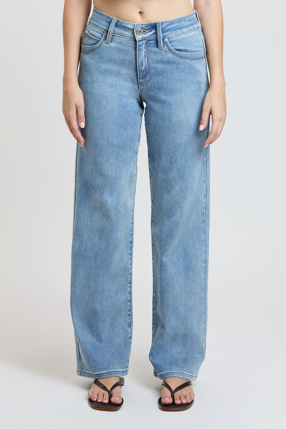 Women's Luxe High Rise WannaBettaButt Straight Leg Jeans