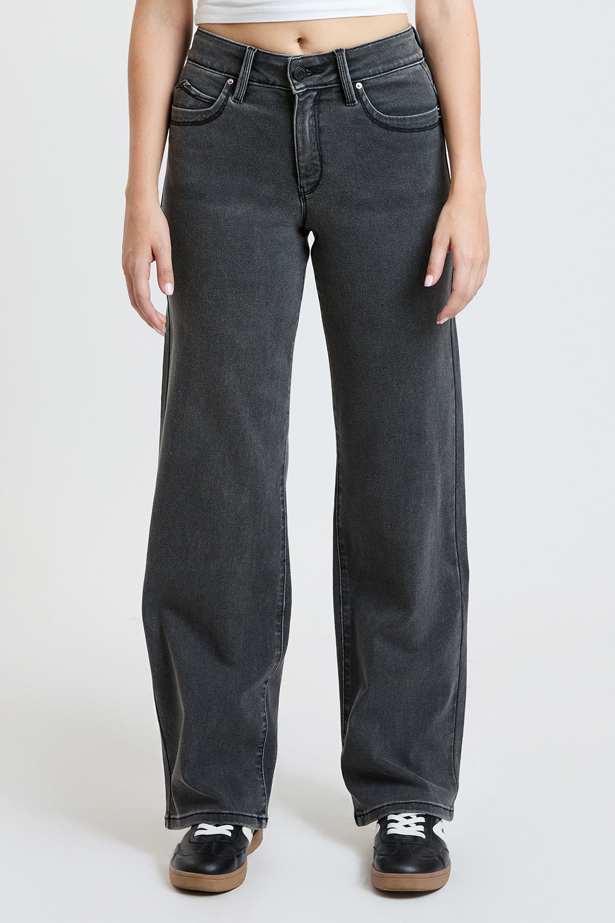 Women's Luxe High Rise WannaBettaButt Straight Leg Jeans