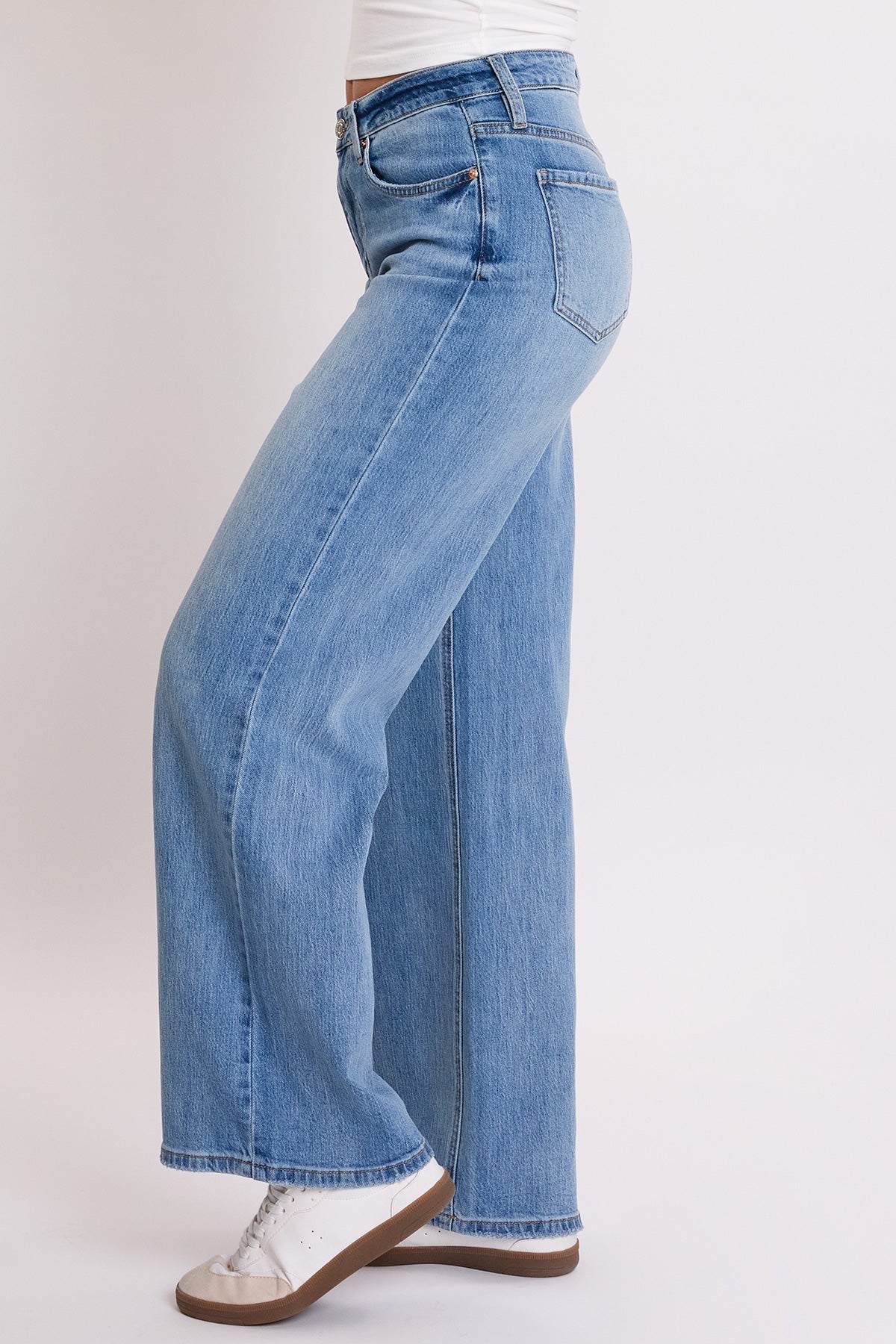 Women's Luxe Bella High Rise Wide Leg Jeans