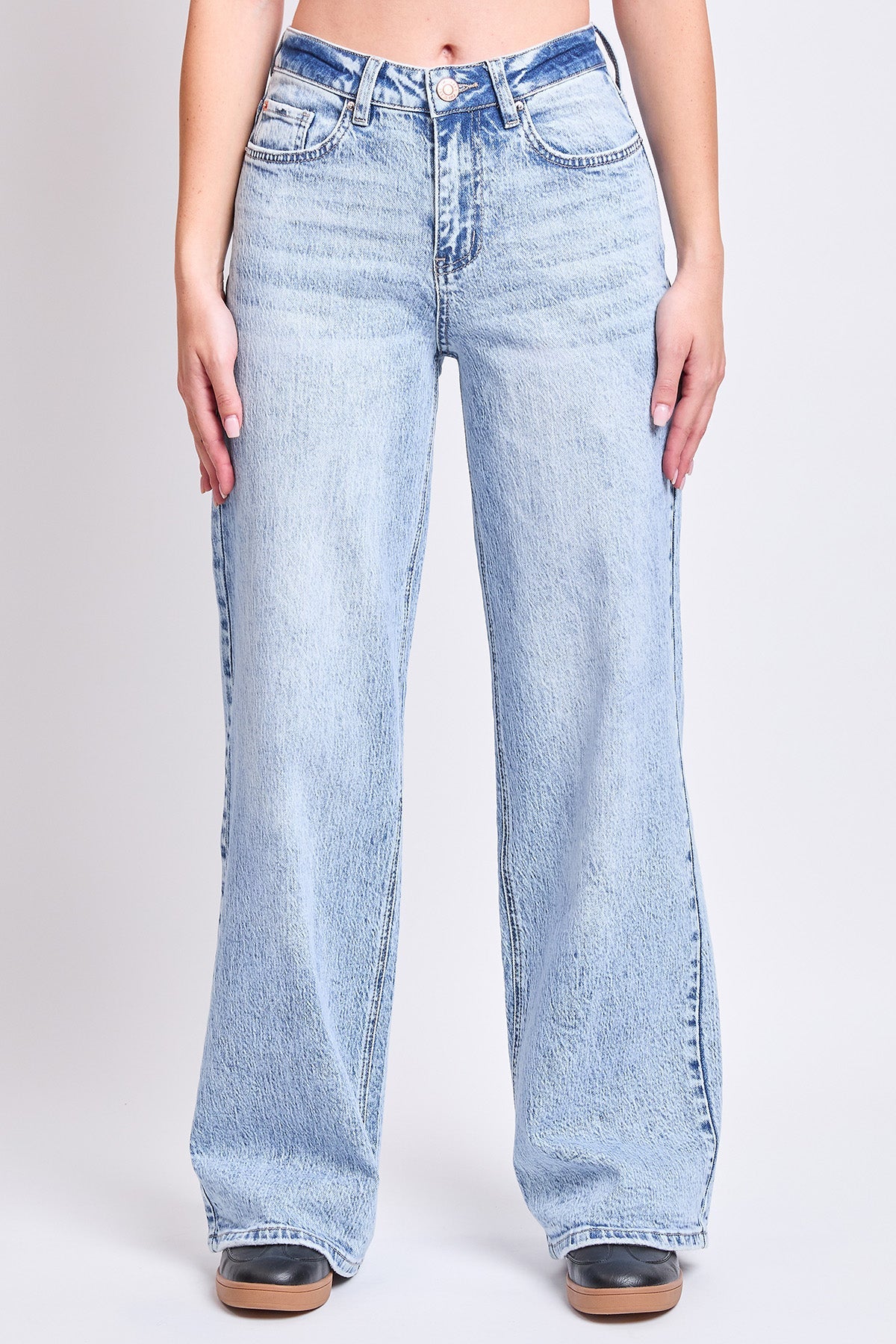 Women's Luxe Bella High Rise Wide Leg Jeans