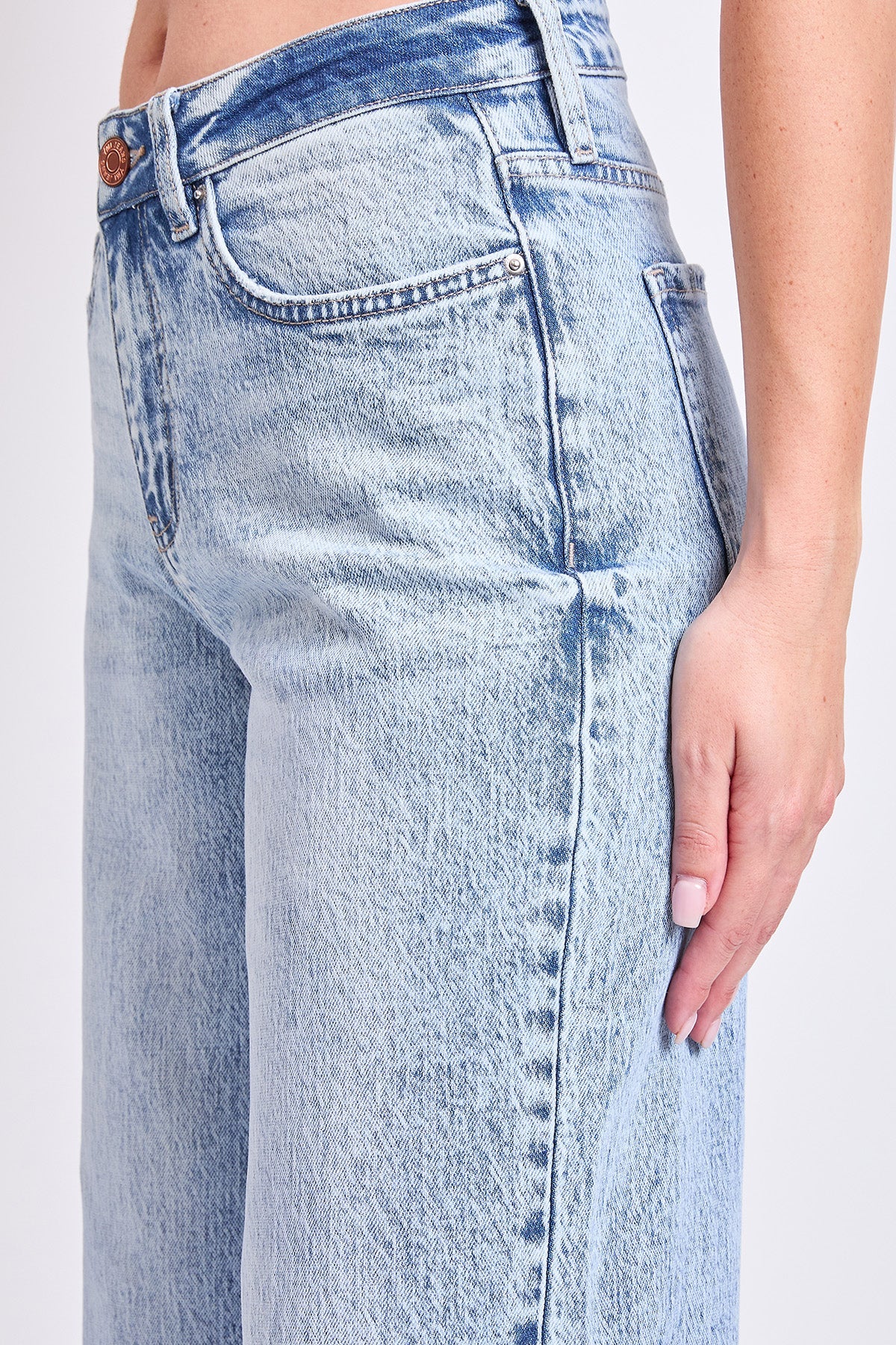Women's Luxe Bella High Rise Wide Leg Jeans