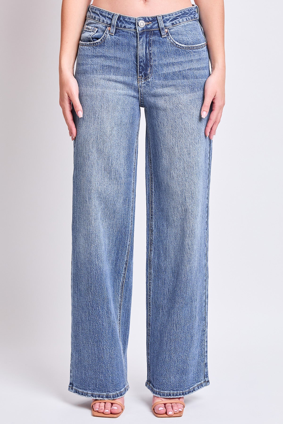 Women's Luxe Bella High Rise Wide Leg Jeans