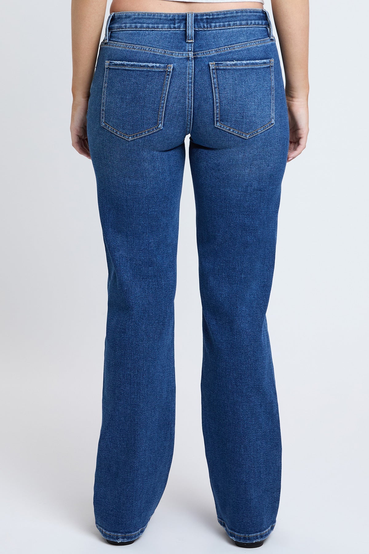 Women's Maddy Mid Rise Straight Leg Jeans