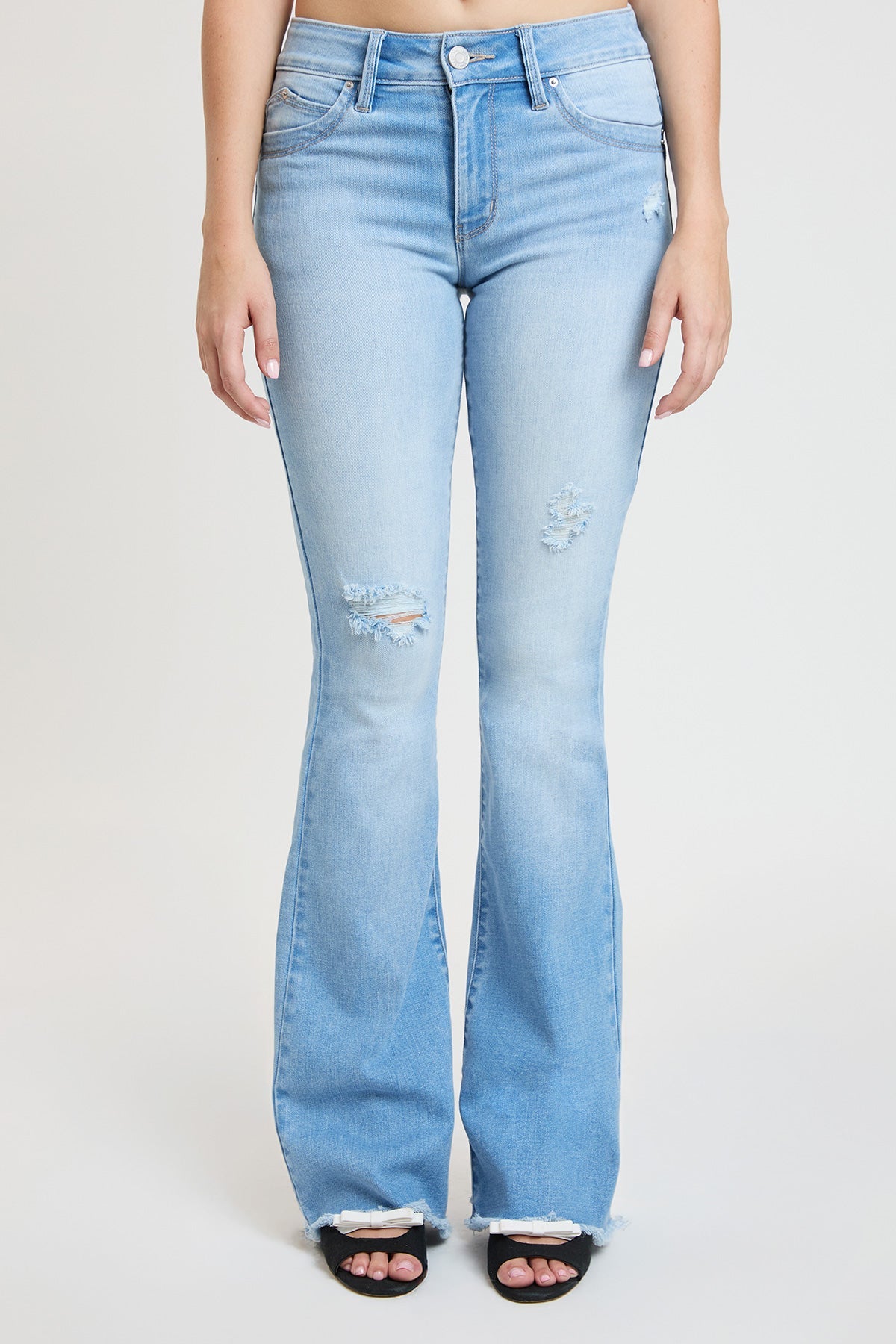 Women's Luxe High Rise WannaBettaButt Flare Jeans