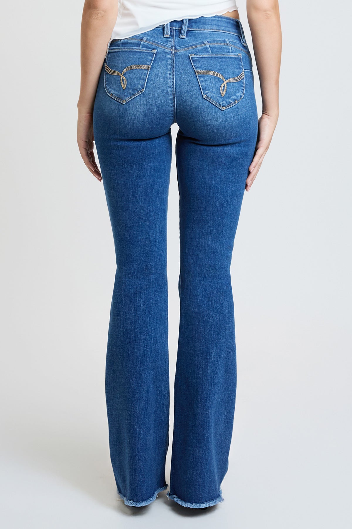 Women's Luxe High Rise WannaBettaButt Flare Jeans