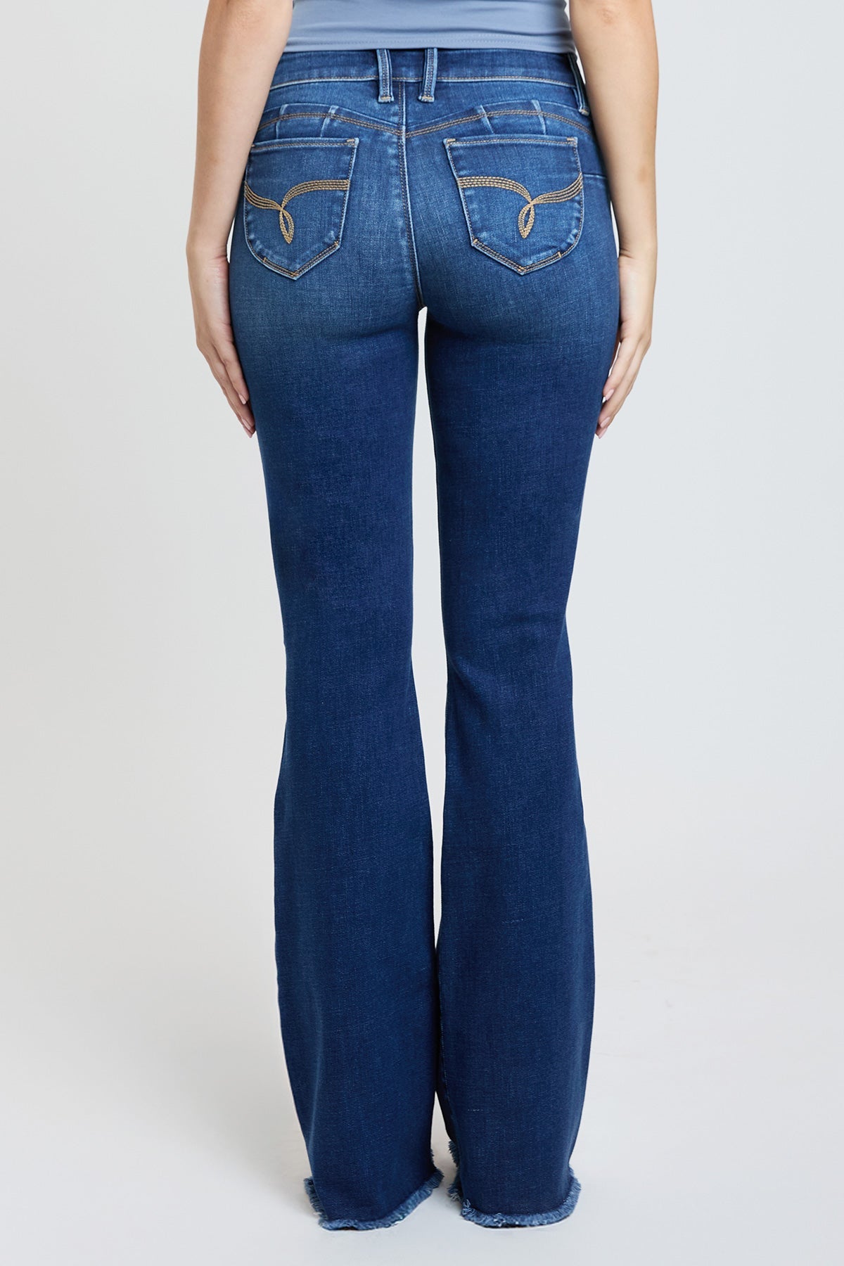 Women's Luxe High Rise WannaBettaButt Flare Jeans
