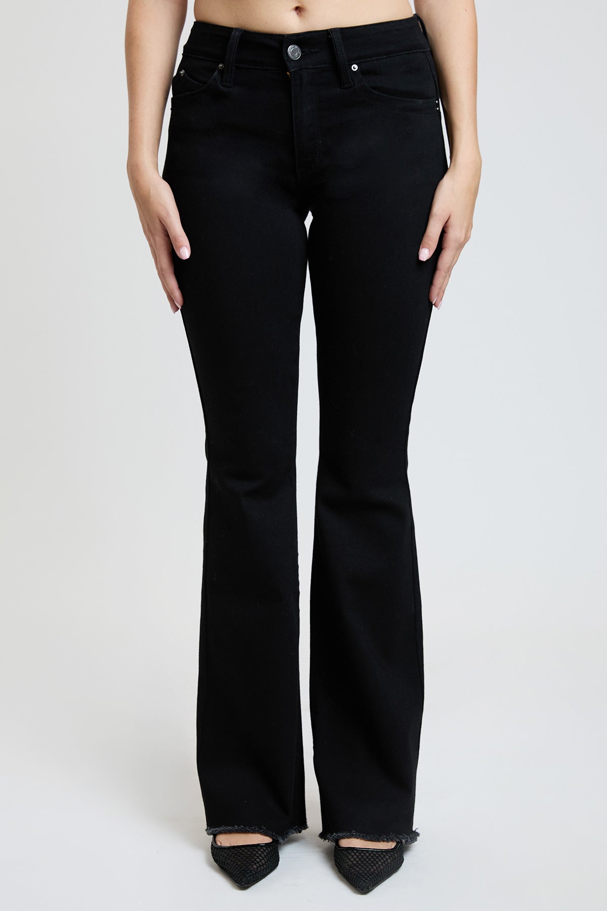 Women's Luxe High Rise WannaBettaButt Flare Jeans