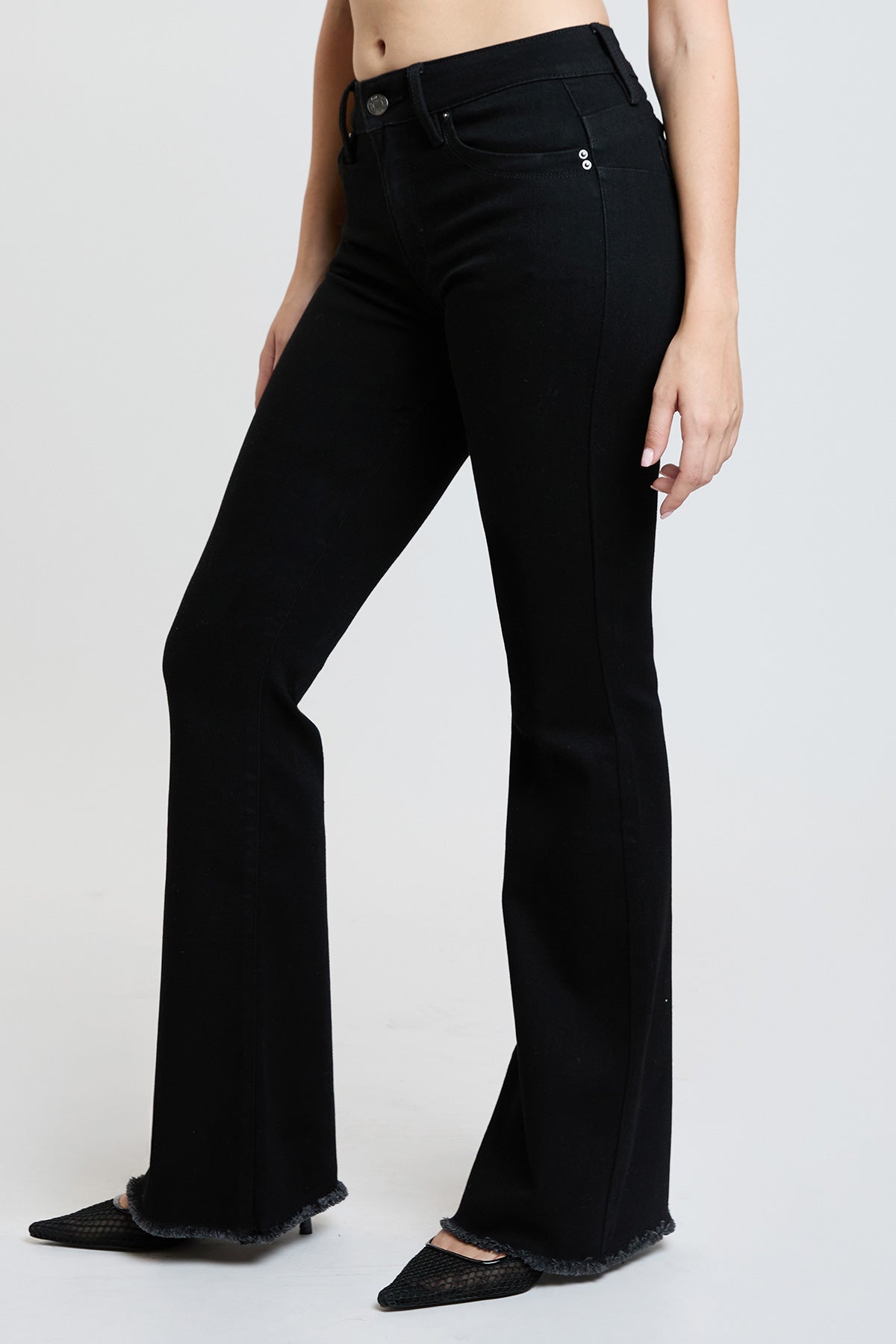 Women's Luxe High Rise WannaBettaButt Flare Jeans