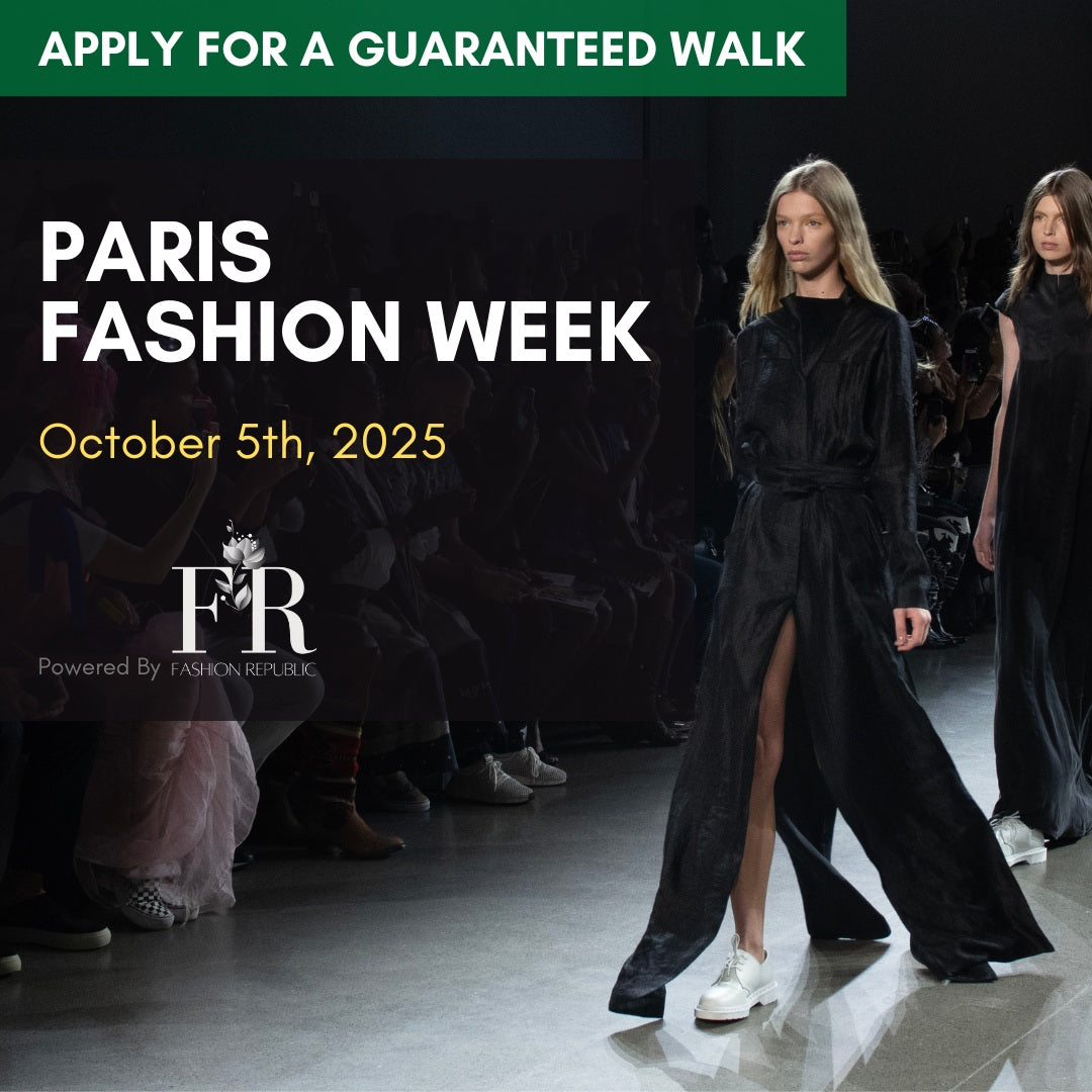 Runway Walk at Paris Fashion Week Show (Guaranteed)