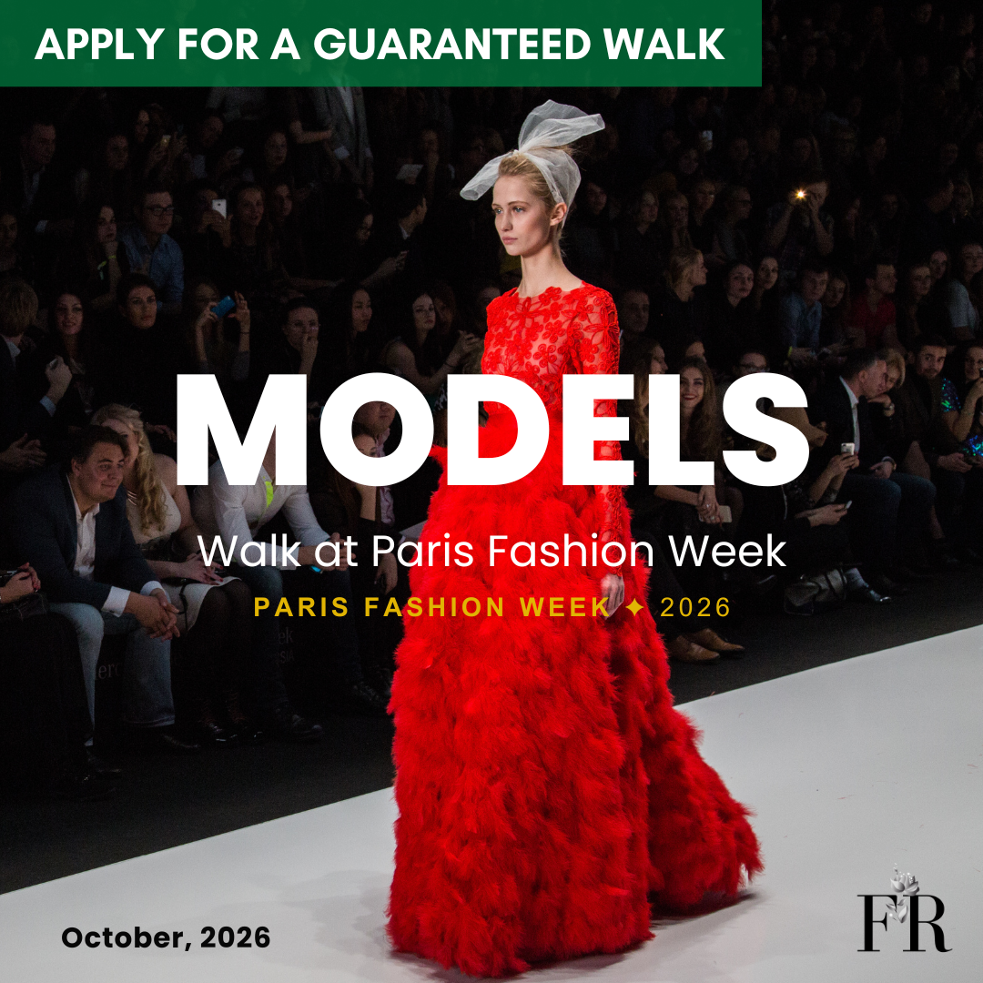 Runway Walk at Paris Fashion Week Show (Guaranteed)