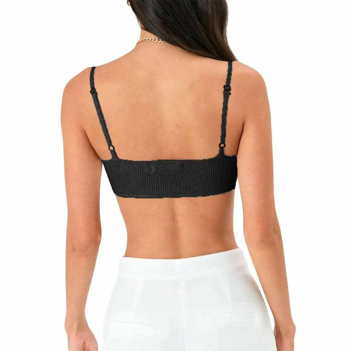 Tanks & Camis Trendsi Scoop neck comfort bra - adjustable straps