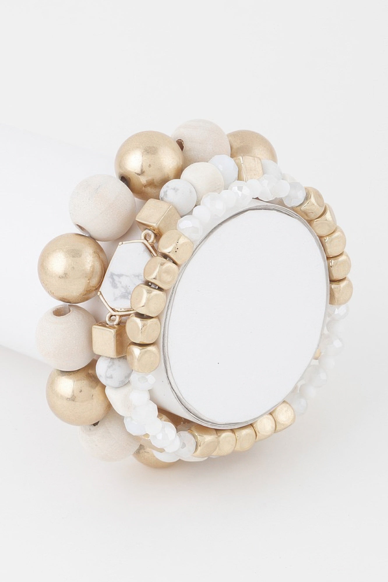 Multi Stone Beaded Bracelet