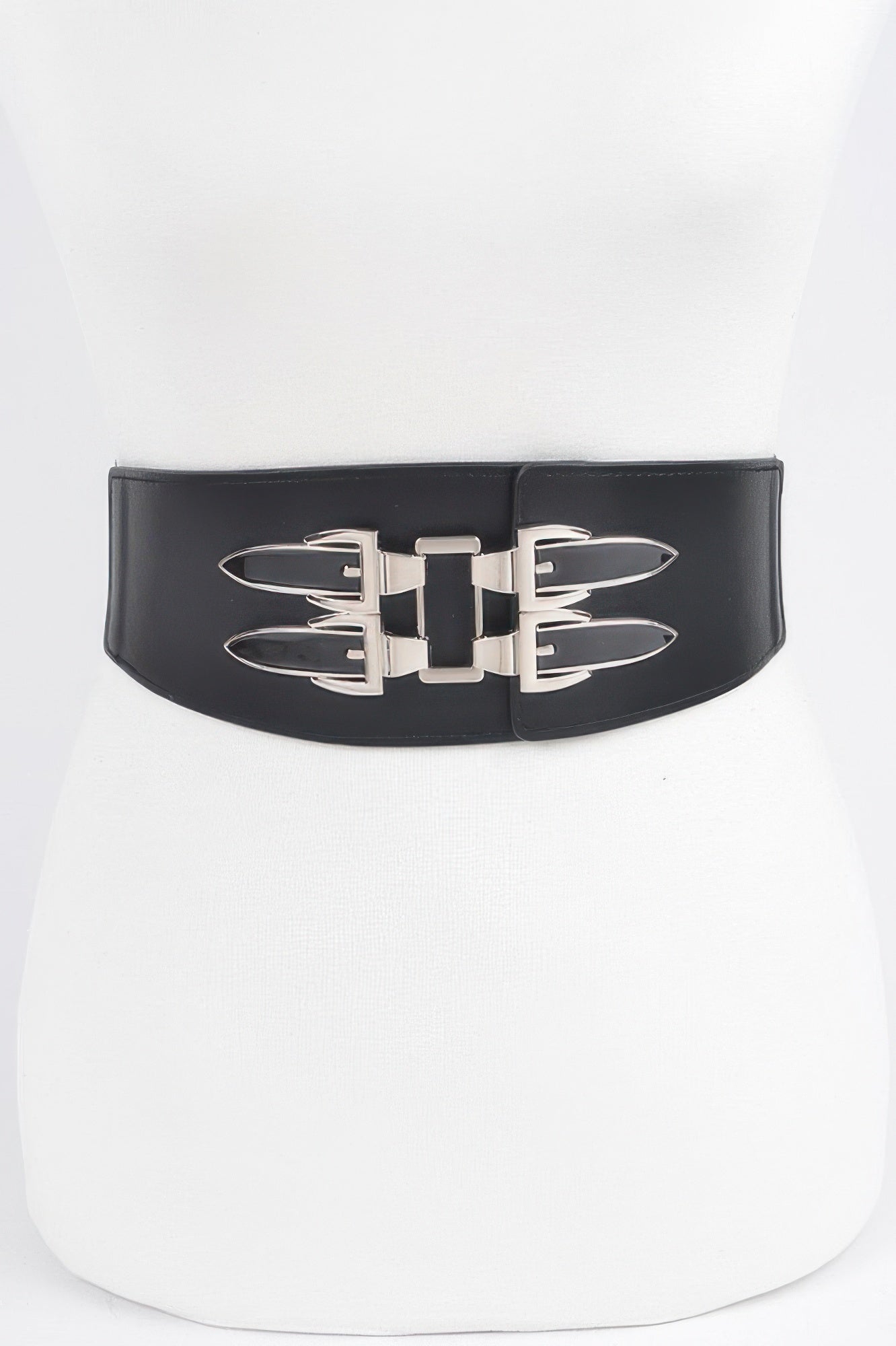 Metal Buckle Elastic Belt