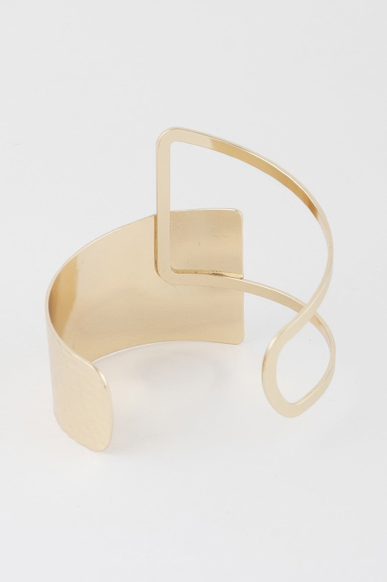 Modern Negative Space Cuff Bracelet