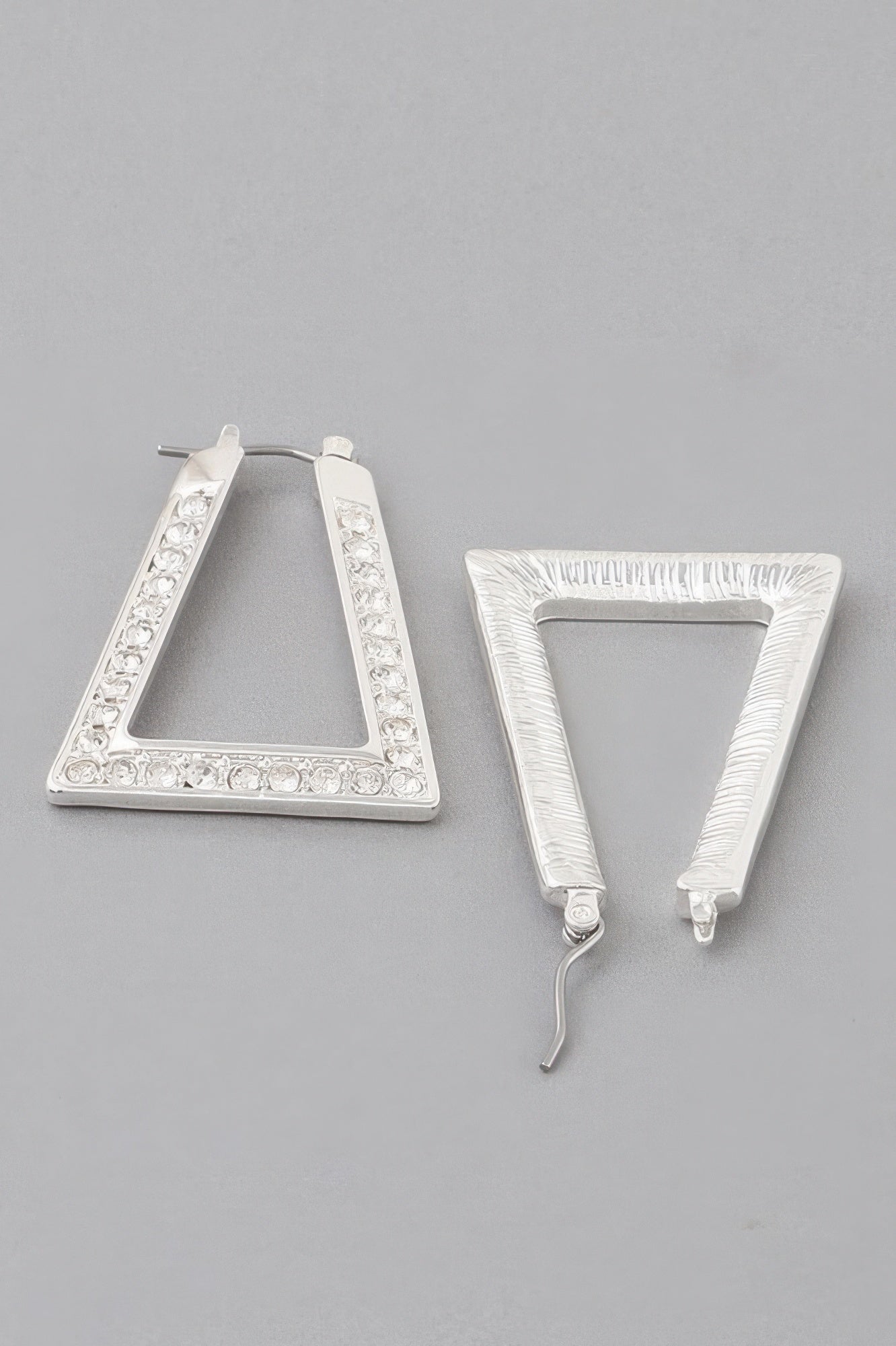 Geometric Rhinestone Earrings