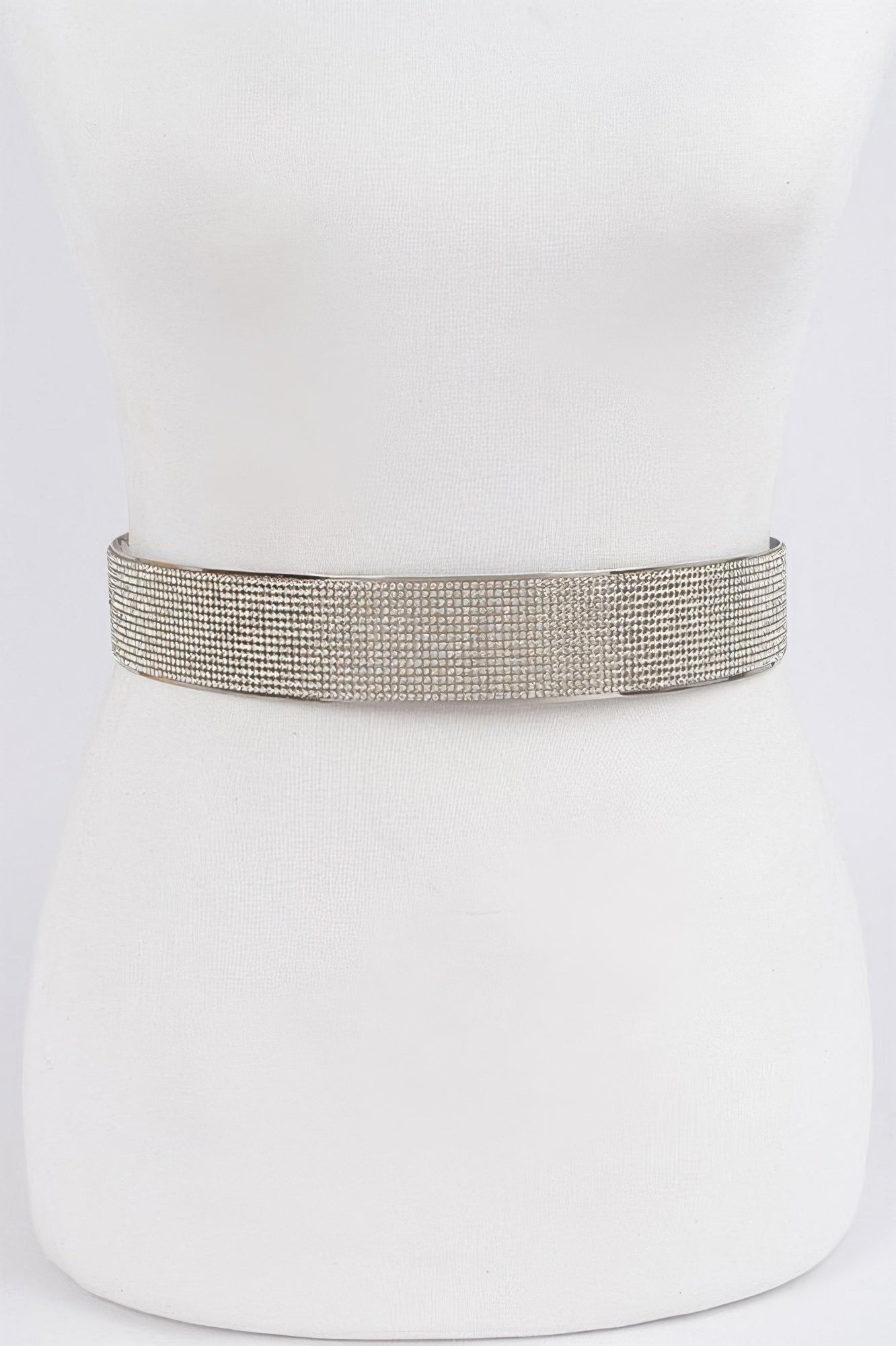 Rhinestone Gold Metal Waist Belt