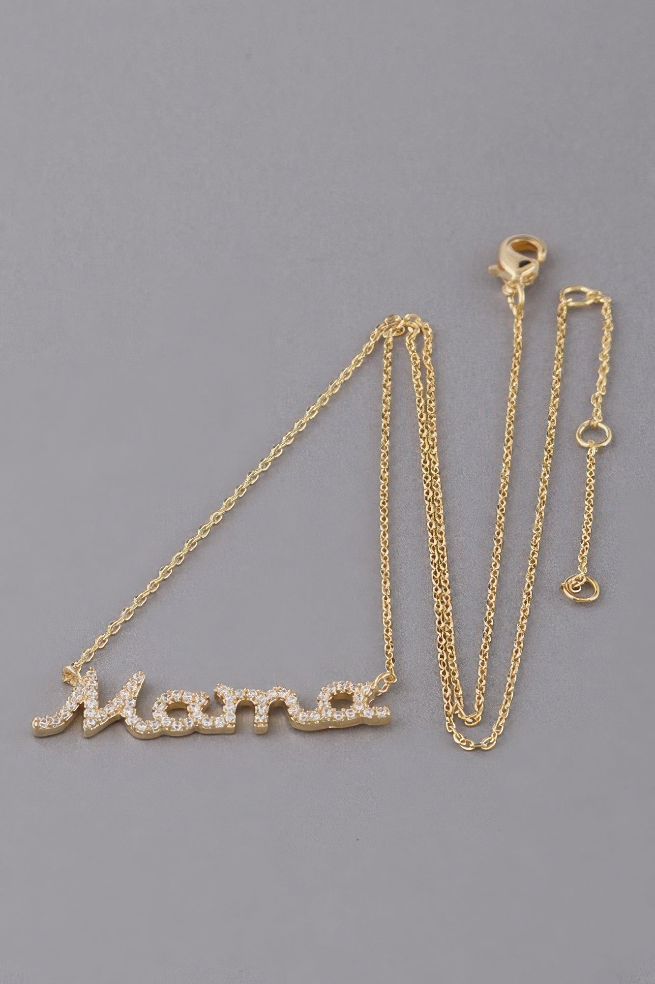Jeweled Mama Necklace